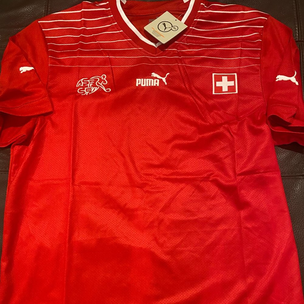 Puma SWITZERLAND National Team World Cup JERSEY Men's Sz M,L,XL,2XL New w tags